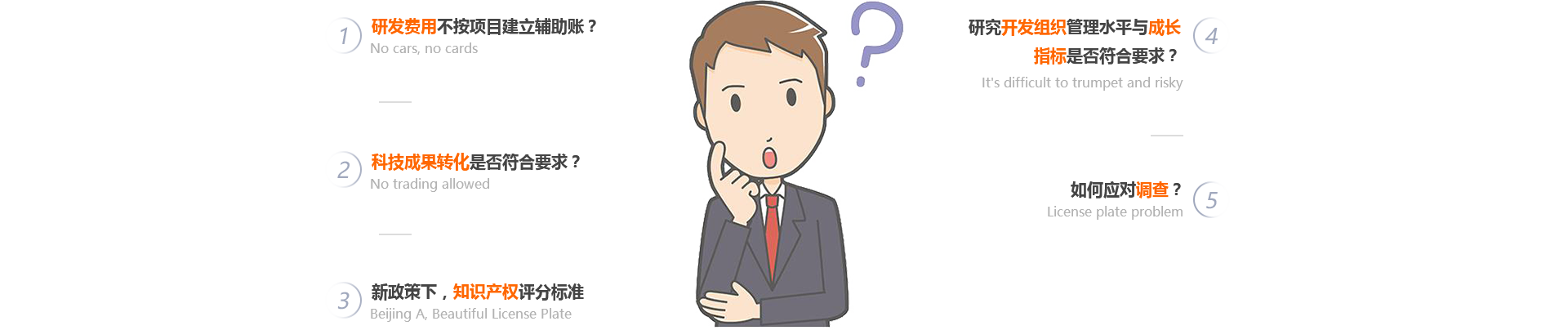 申請高新企業遇到的困擾